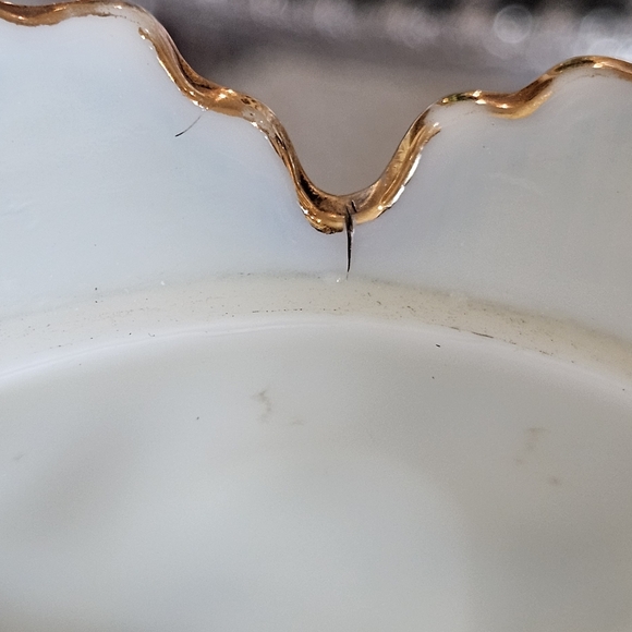 Northwood Inverted Fan Sugar Creamer Spooner Uranium Custard Glass Antique EAPG - Picture 13 of 16